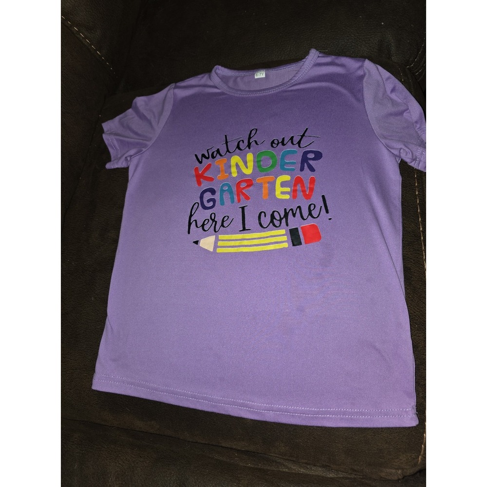 Boutique back to school watch out kindergarten here I come size 6 7